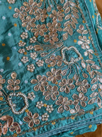 PREMIUM ZARDOSI HANDWORK BHANDEJ SAREE