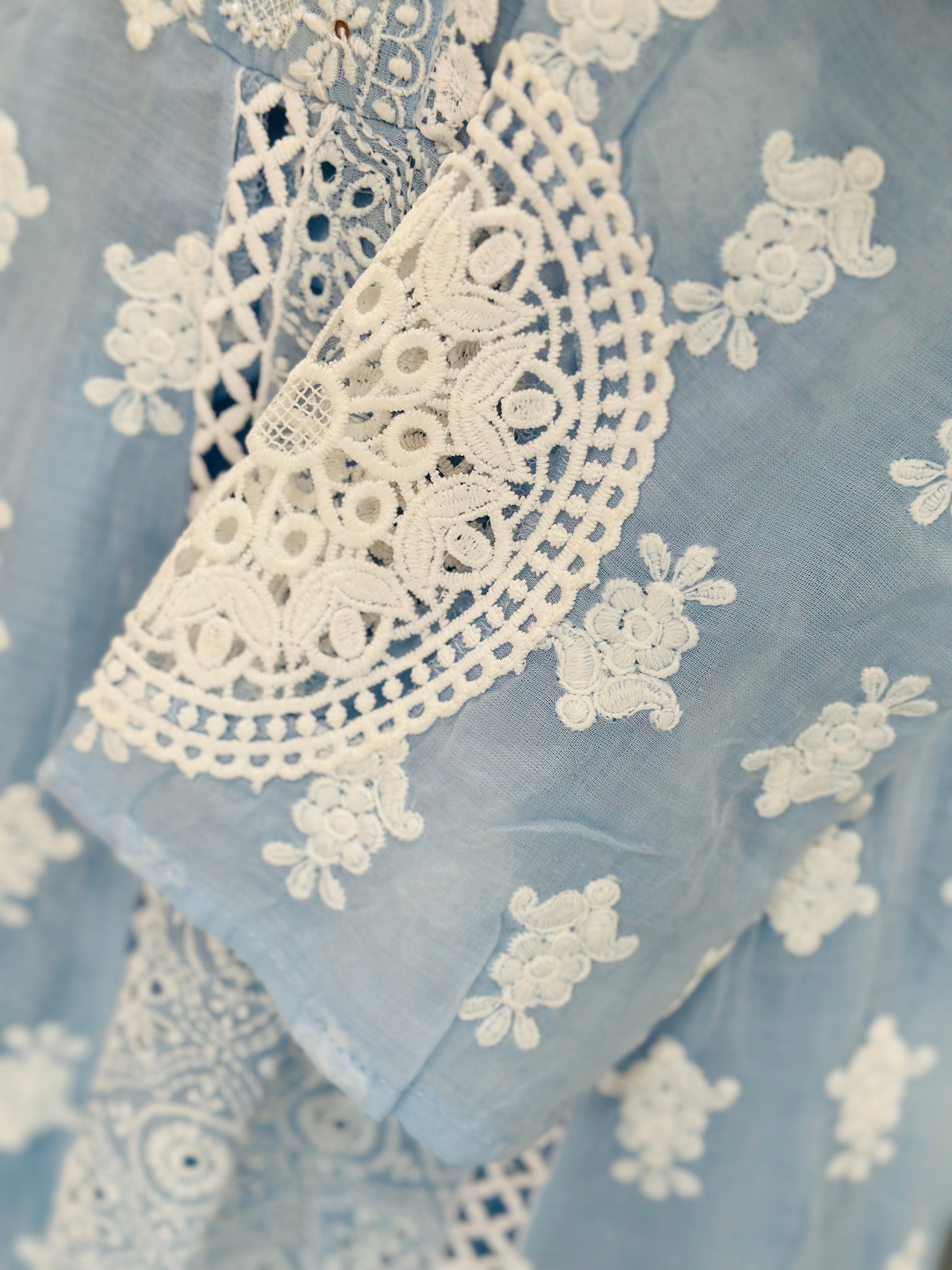 Beautiful Anarkali Suit In Chikankari Work