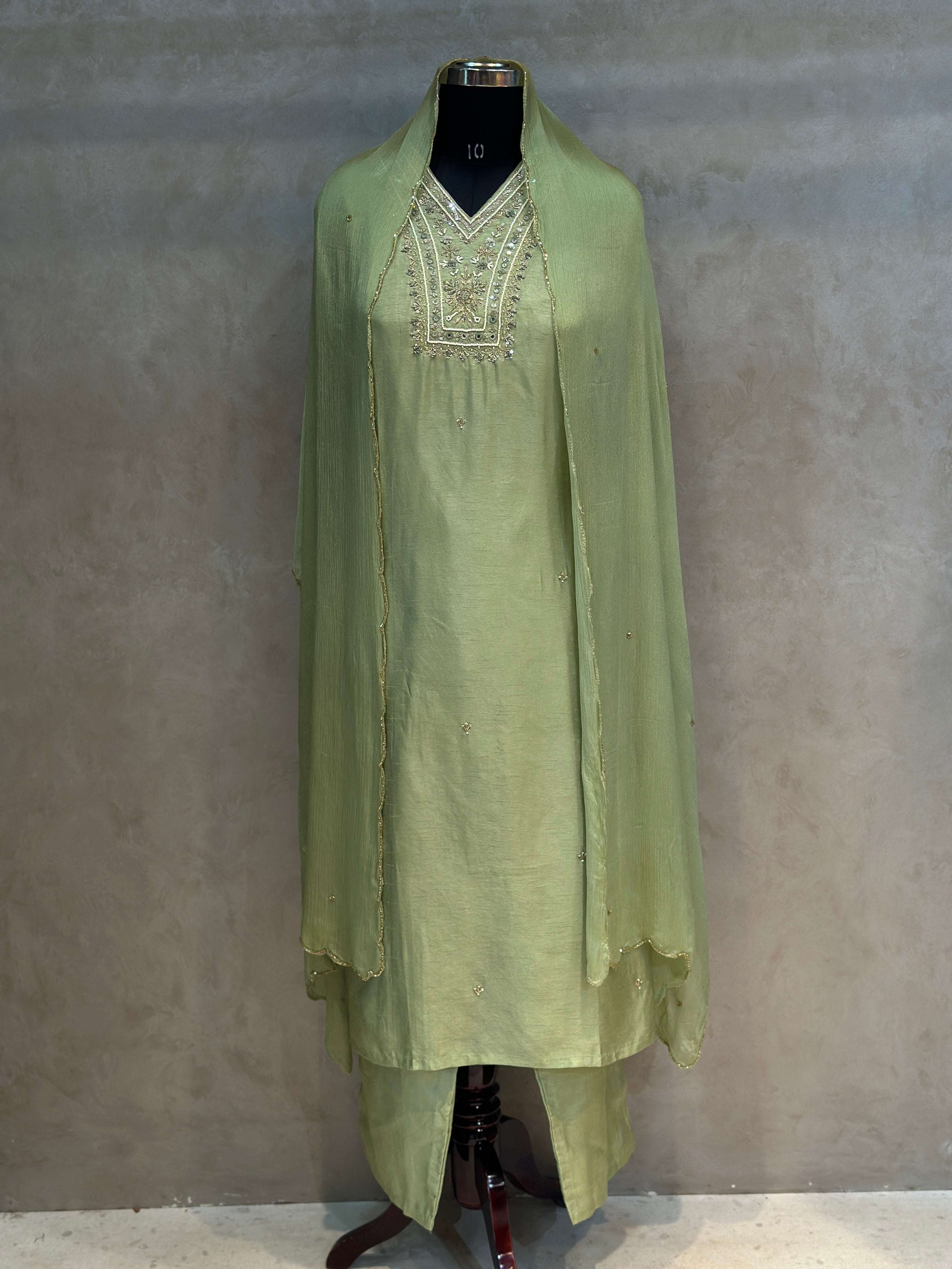 PURE MODAL SILK SUIT SET FOR RAKHI
