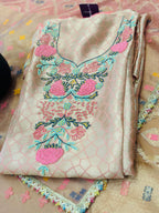 Graceful Pastel Floral Suit Collection (Unstitched)