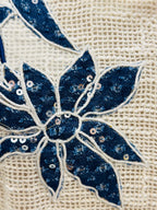 Pure Jute With Denim Co-ord Set