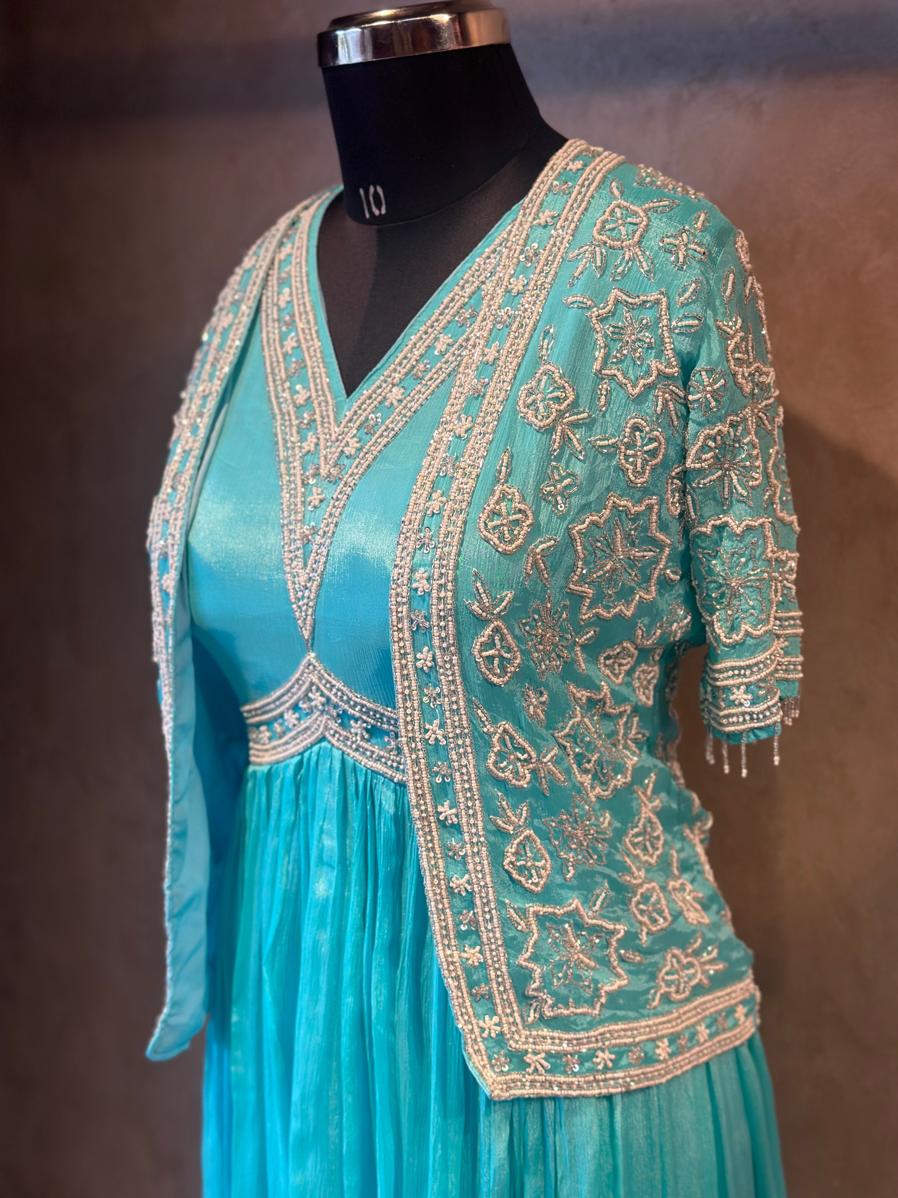 ANARKALI INDO-FUSION SUIT