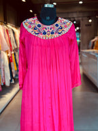 🌺Royal Pink Embroidered Kurta & Dupatta Set🌺