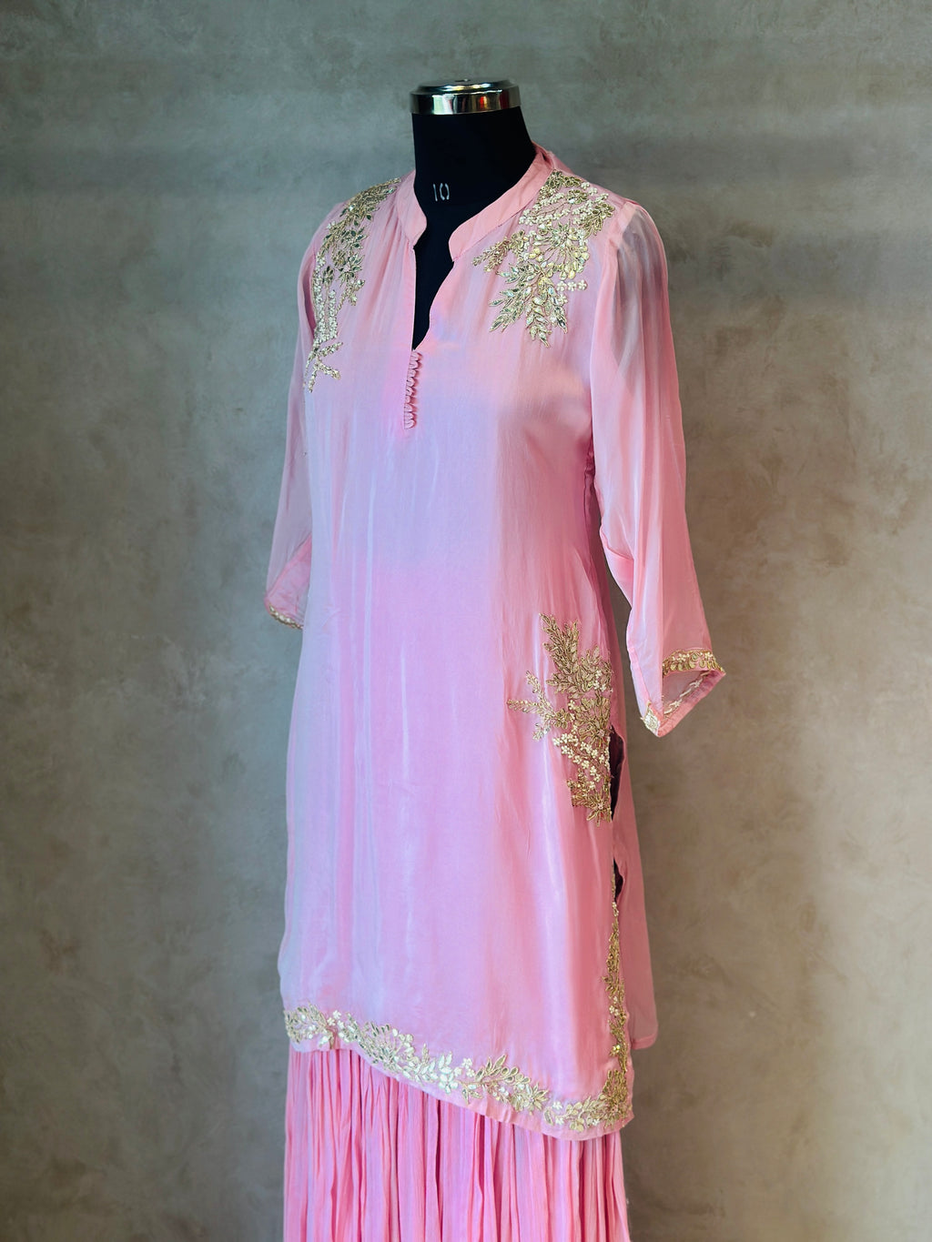 PREMIUM GOTTA PATTI HANDWORK SHRARA SET