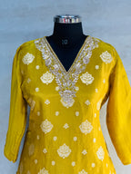 PREMIUM  PLAZO SET WITH ZARDOSI