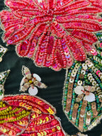 Luxury Floral Print Lehenga Set with Handcrafted Designer Blouse