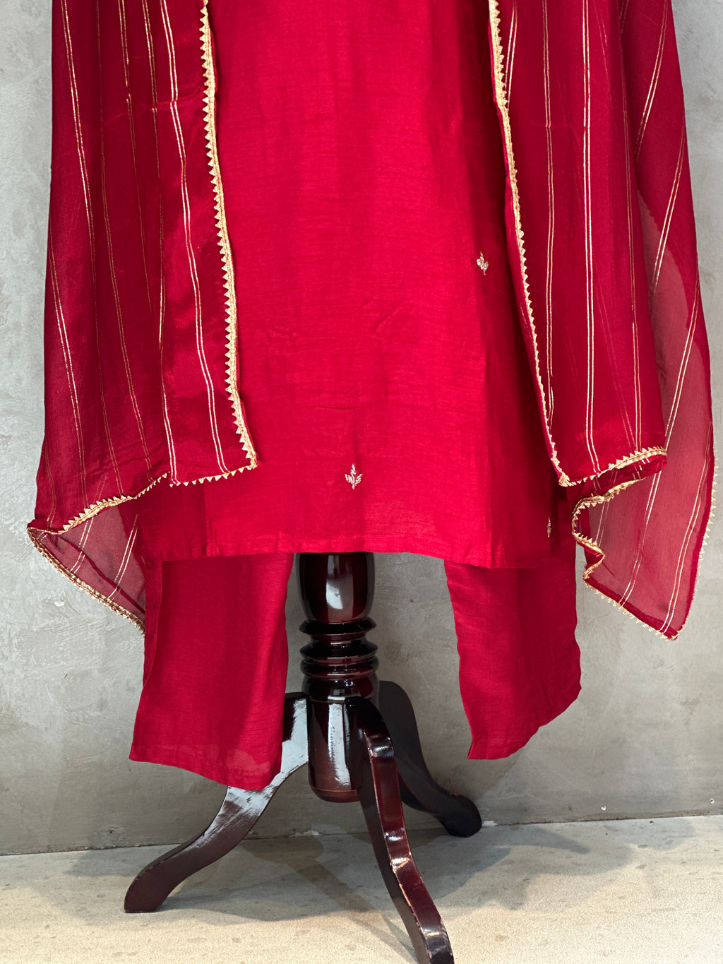 MODAL SILK HANDWORK SUIT SET FOR RAKHI