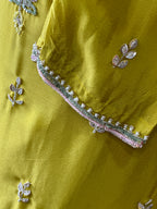 PREMIUM HANDWORK PLAZO SET