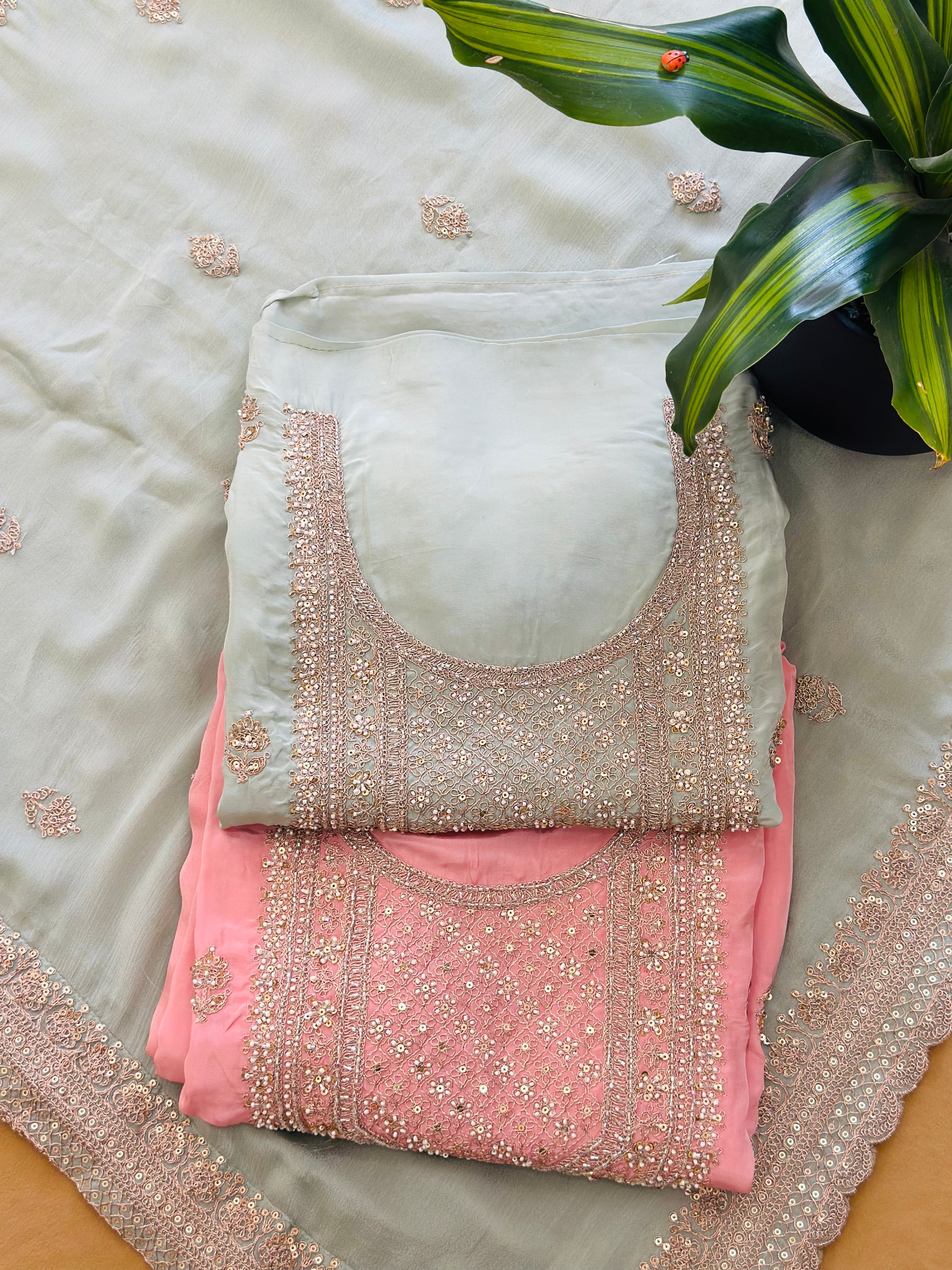 Royal Soft Handwork Designer Suit
