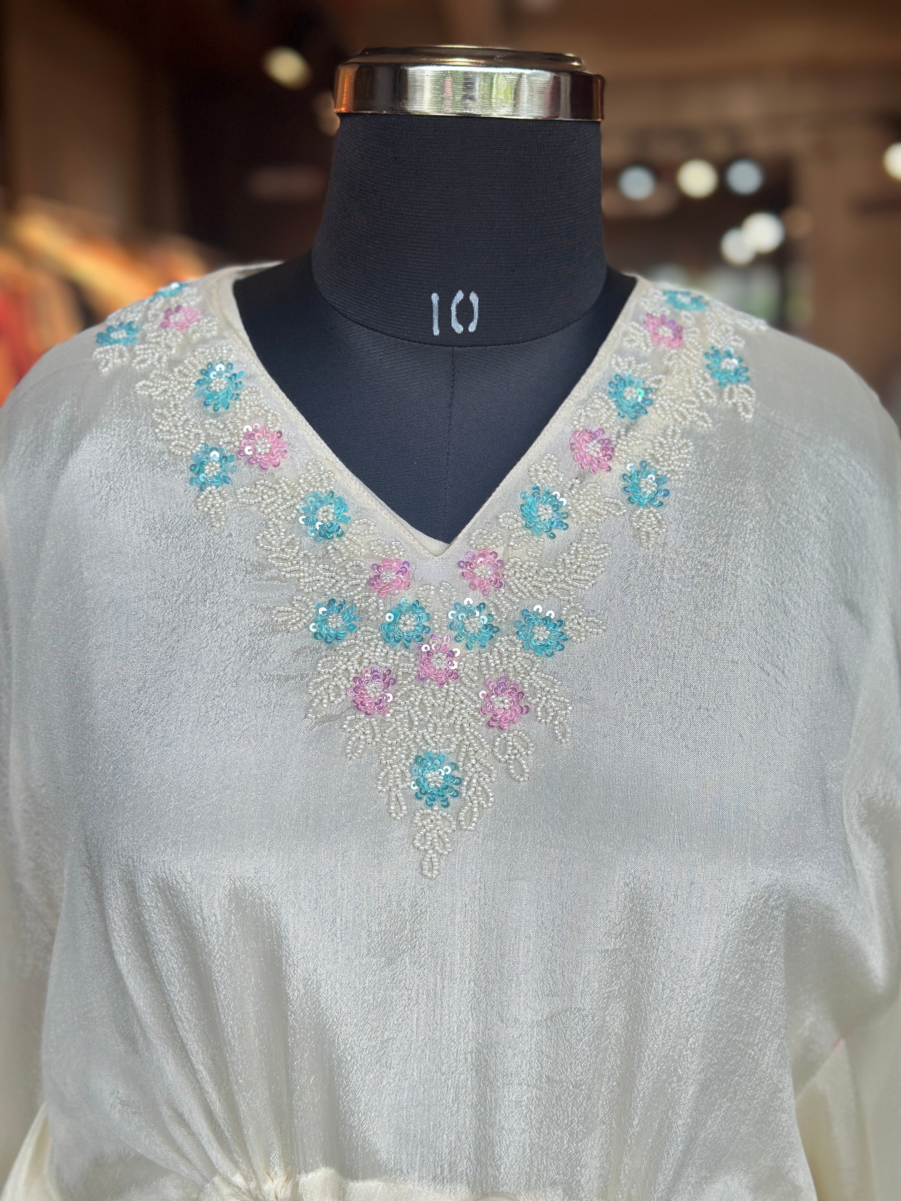 KAFTAN STYLE HANDWORK CO-ORD SET