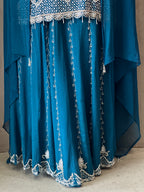 BEAUTIFUL HANDWORK SHARARA SET