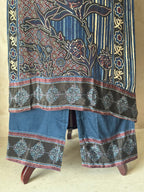 Pure Crepe Kurta Set With Dupatta