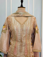 Premium Handwork Kurta Palazzo with Dupatta