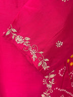 Traditional Bandhani Angrakha Kurta Set with Dupatta ✨