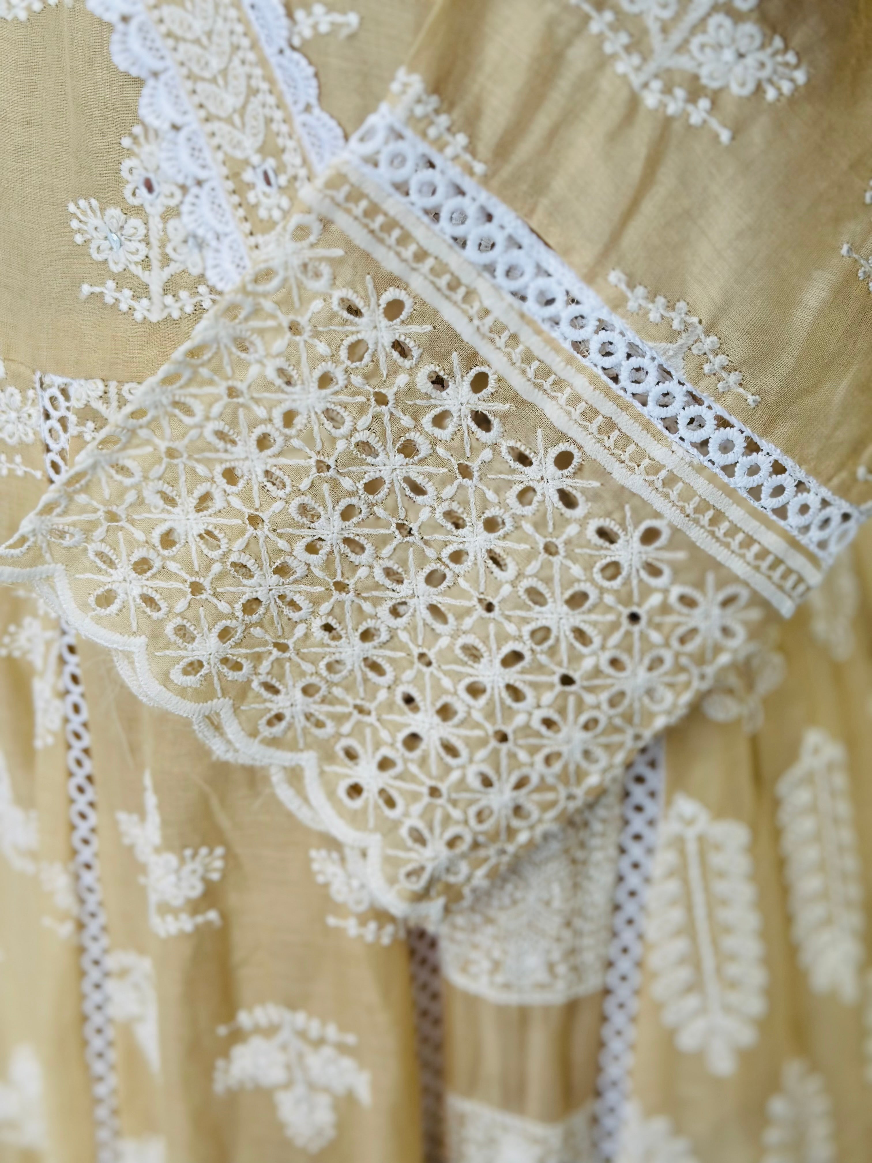 Trendy Handcrafted Chikankari Suit Set