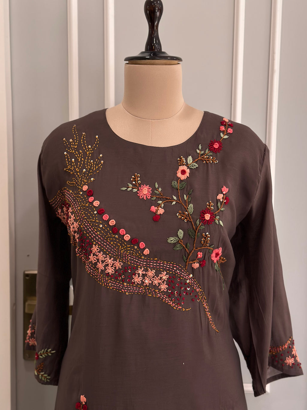 Beautiful Hand Embroidery Suit Set