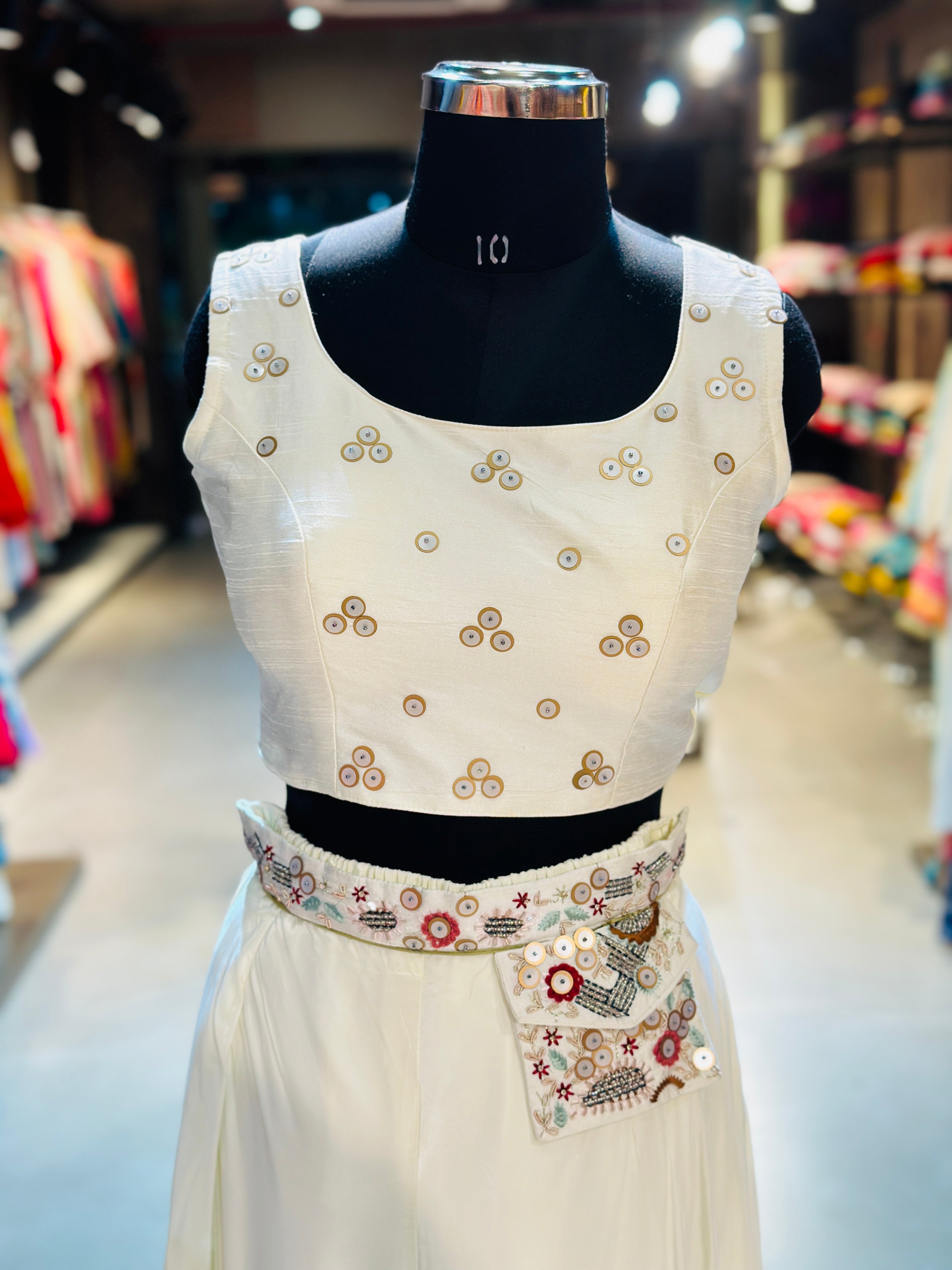 INDO-FUSION ZARDOSI HANDWORK JACKET SET