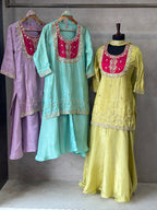 PREMIUM HANDCRAFTED PLAZO SET