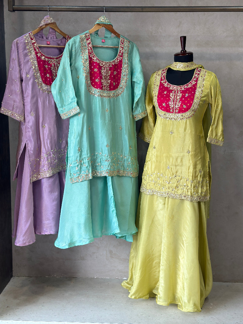 PREMIUM HANDCRAFTED PLAZO SET