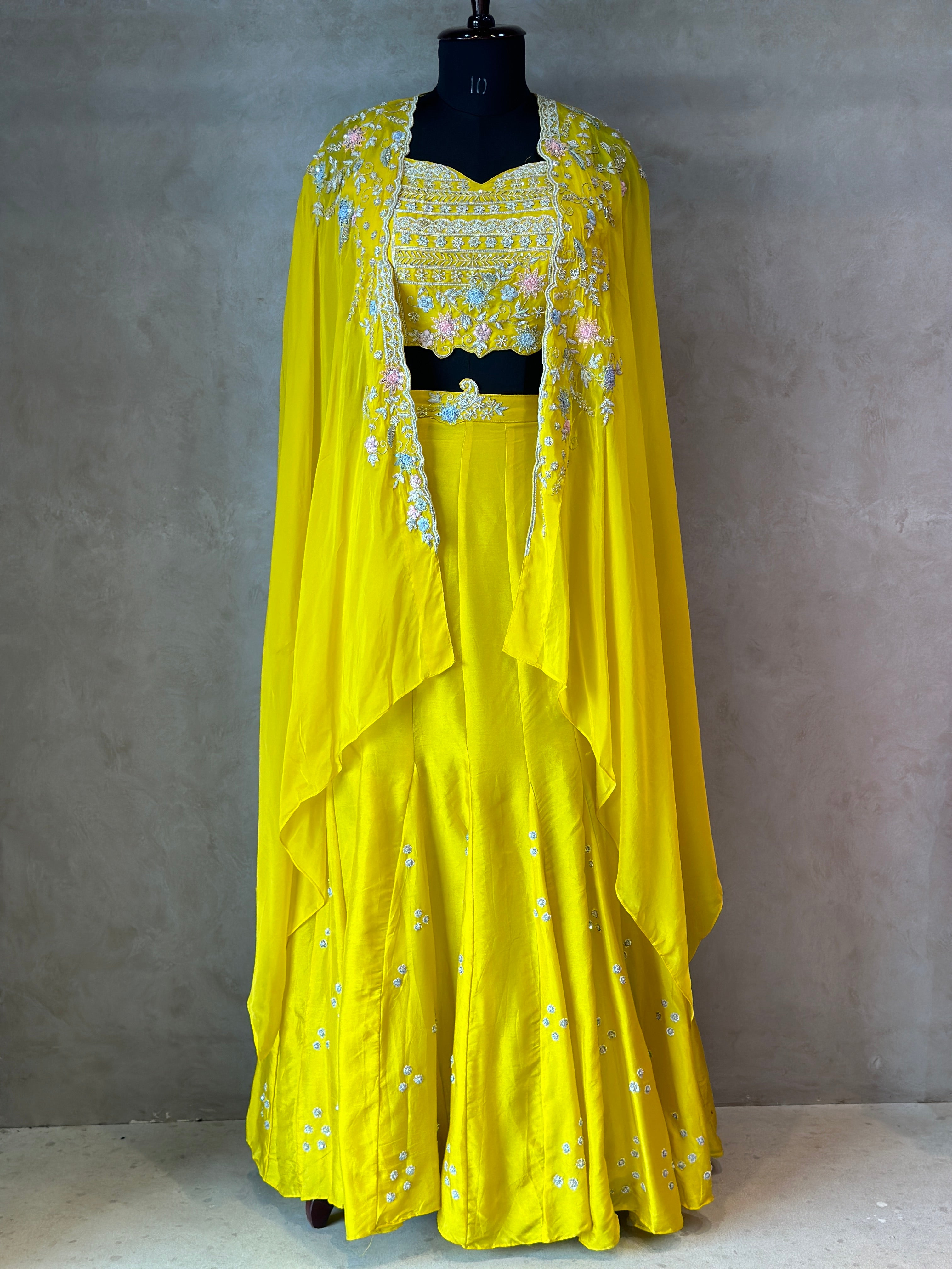 PREMIUM HANDWORK FISHCUT DESIGNER DRESS
