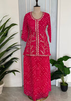 ✨ Festive Handwork Dupatta Set ✨