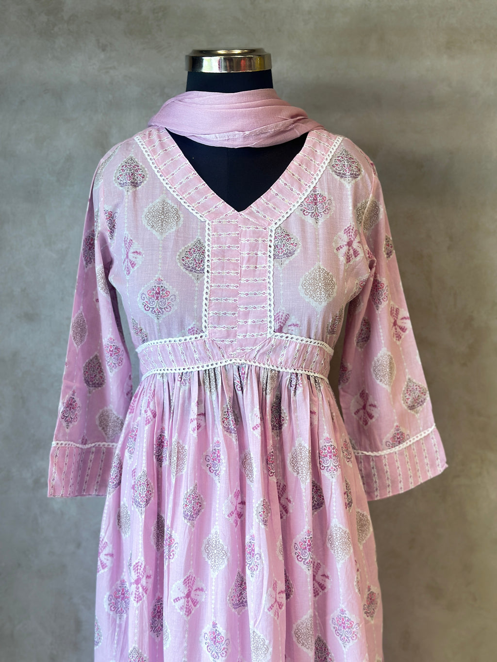 THREE PIECE COTTON SUIT SET