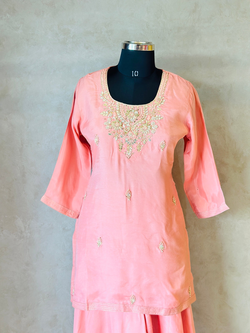 PREMIUM ZARDOSI HANDWORK PLAZO SET