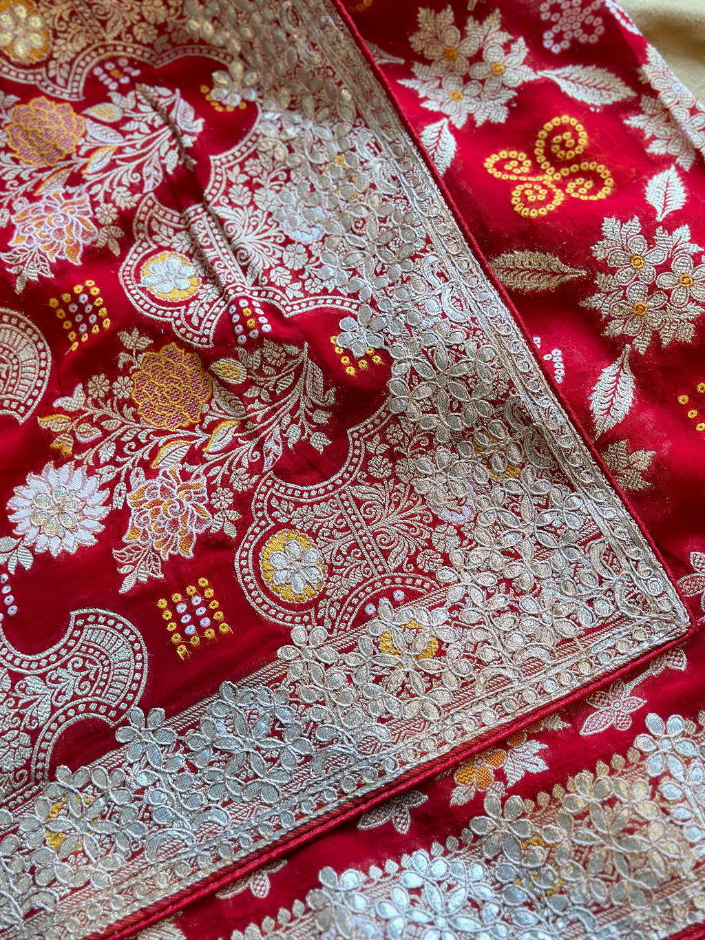 BRIDE SPECIAL HANDWORK SAREE