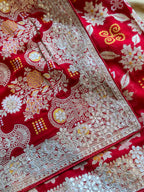BRIDE SPECIAL HANDWORK SAREE
