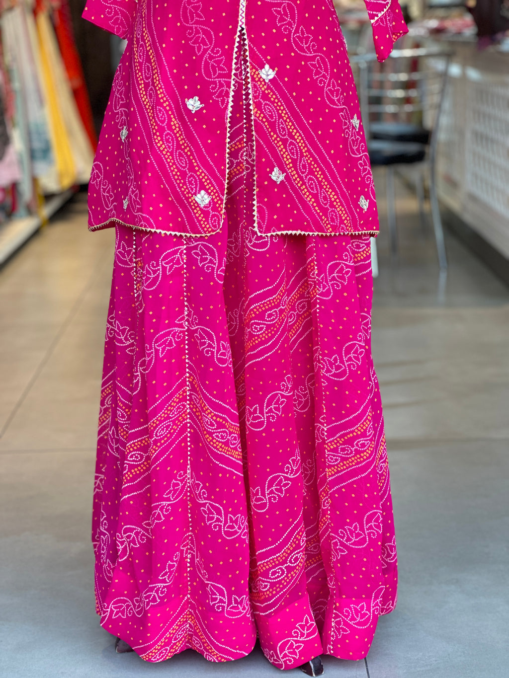 BHANDEJ SPECIAL HANDWORK SKIRT SET