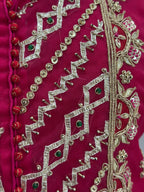 ✨ Traditional Gotapatti Handwork Indo-western Set ✨