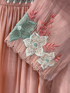 Embroidered Anarkali Suit Set