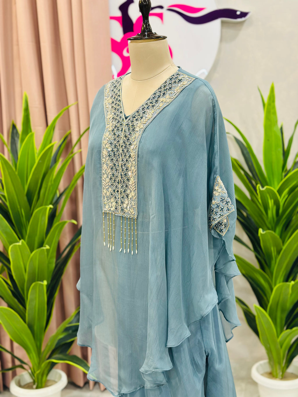 Elegant Kaftan Co-ord Set