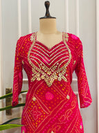 Royal Bandhej Palazzo set Collection
