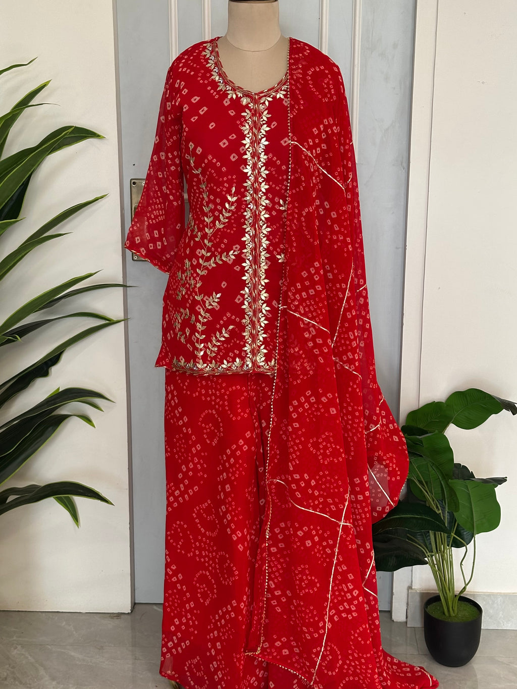 ✨ Festive Handwork Dupatta Set ✨