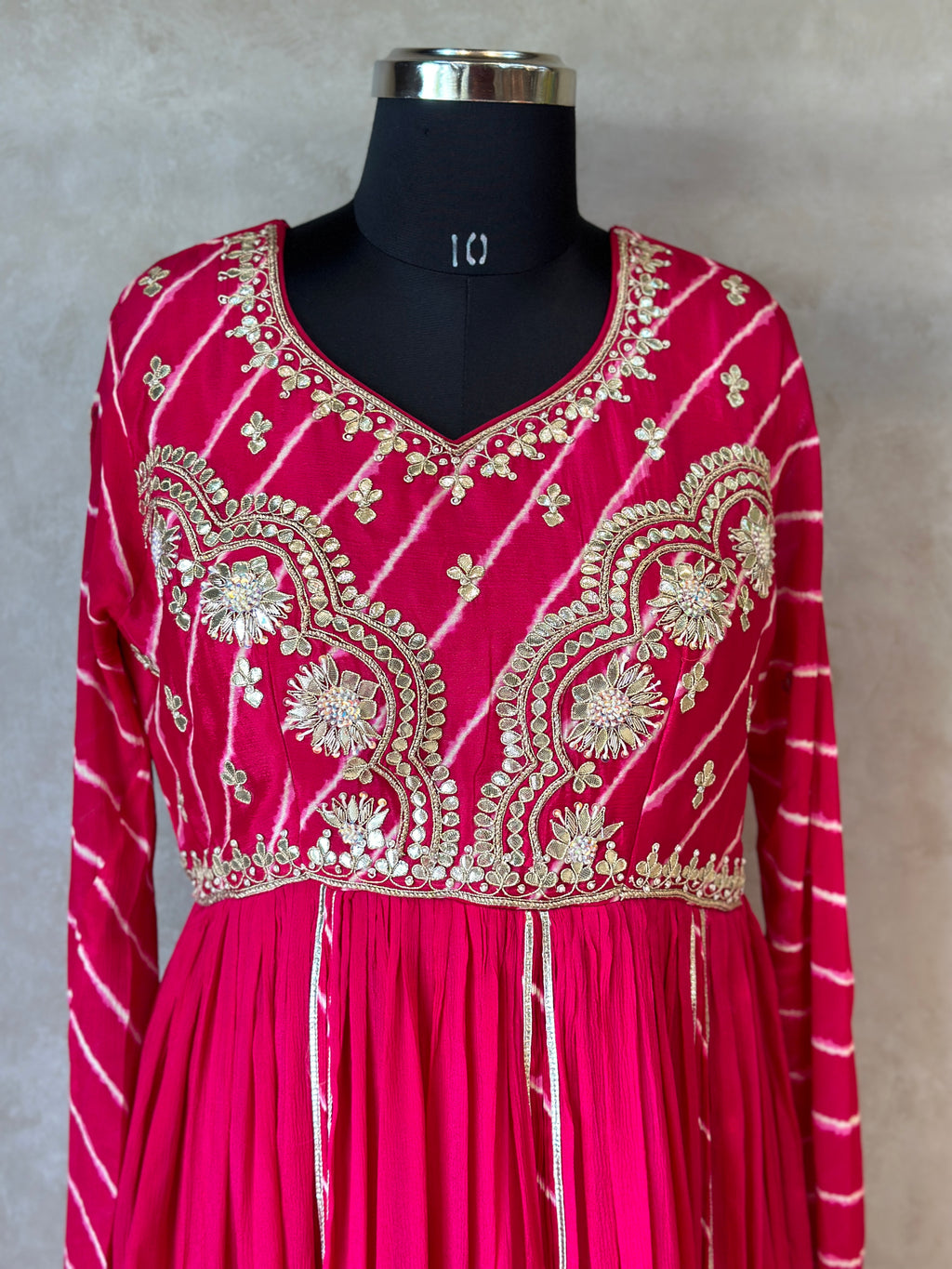 BRIDE SPECIAL LAHARIYA HANDWORK SUIT