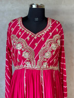 BRIDE SPECIAL LAHARIYA HANDWORK SUIT