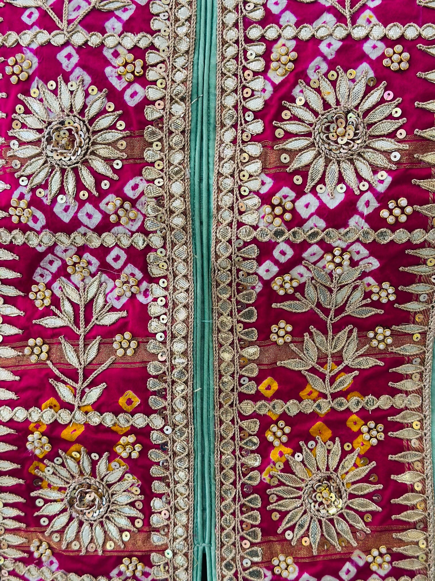 INDO-FUSION GHARCHOLA SKIRT SET
