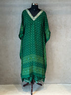 PURE CHINON KAFTAN WITH AFGANI PANT