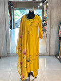 EMBROIDERED STRAIGHT SUIT SET