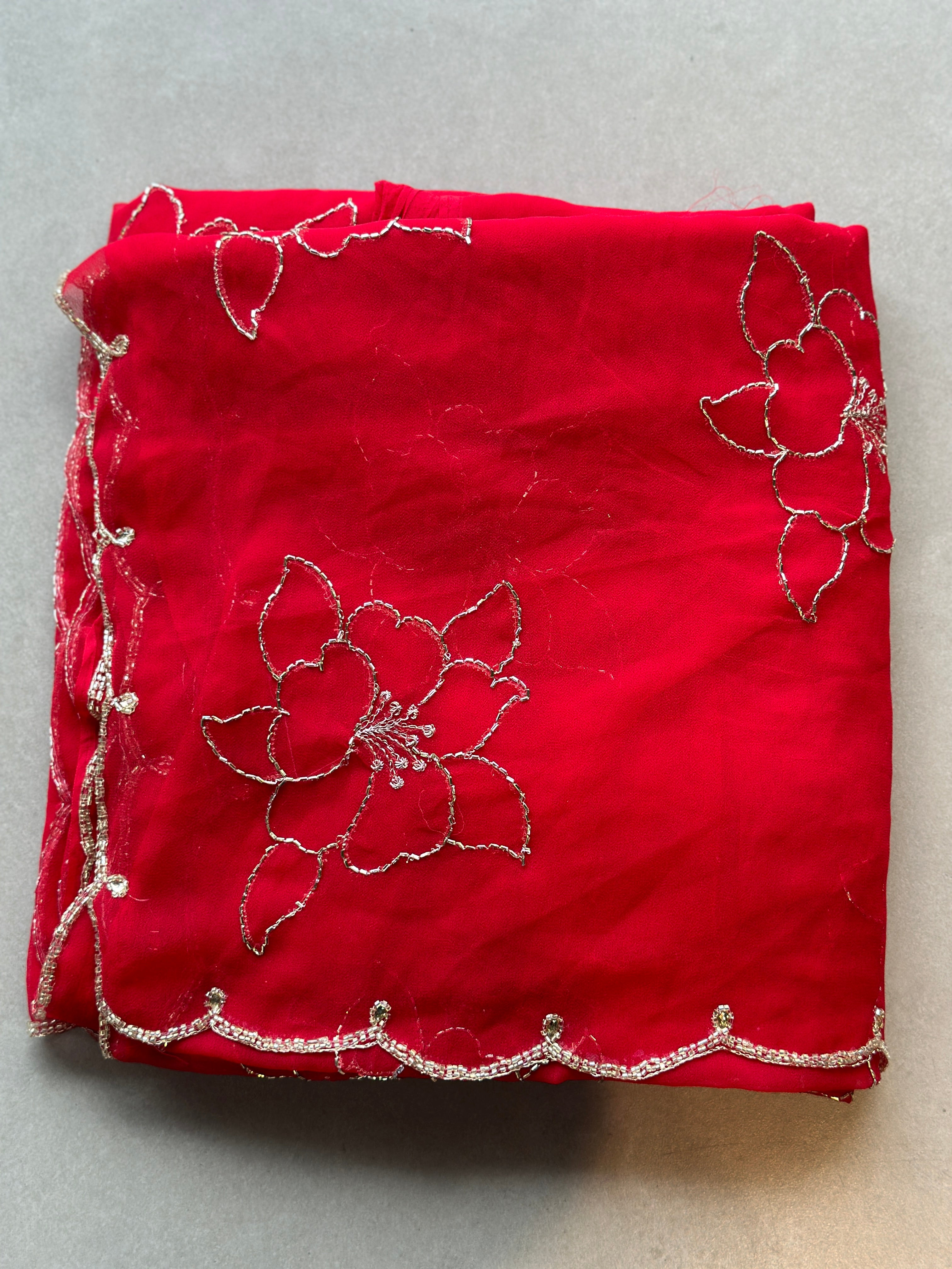 BEAUTIFUL HANDWORK SAREE