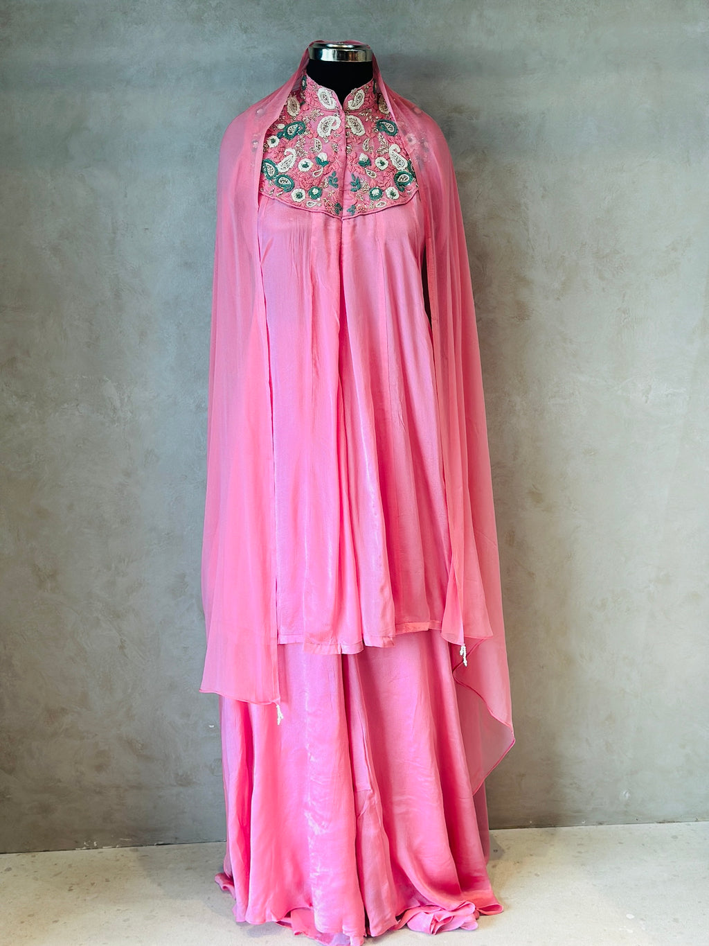 PREMIUM HIGH NECK HANDWORK CO-ORD SET