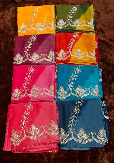 BEAUTIFUL GOTA WORK SAREE