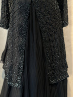 PEPLUM HANDWORK SKIRT SET
