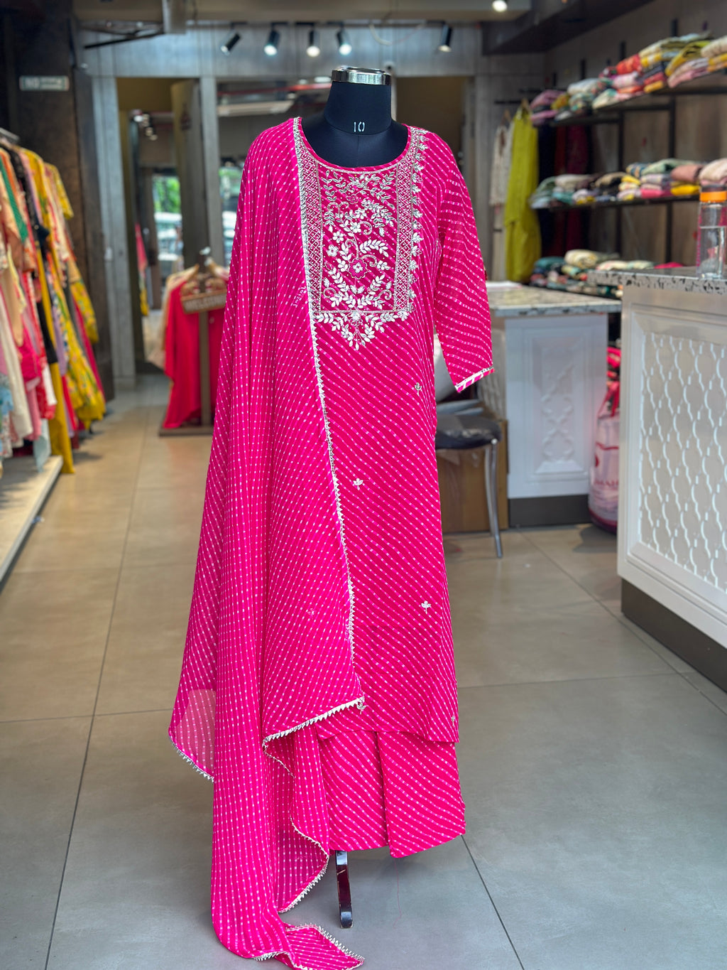 MOTHDA SPECIAL HANDWORK PLAZO SET