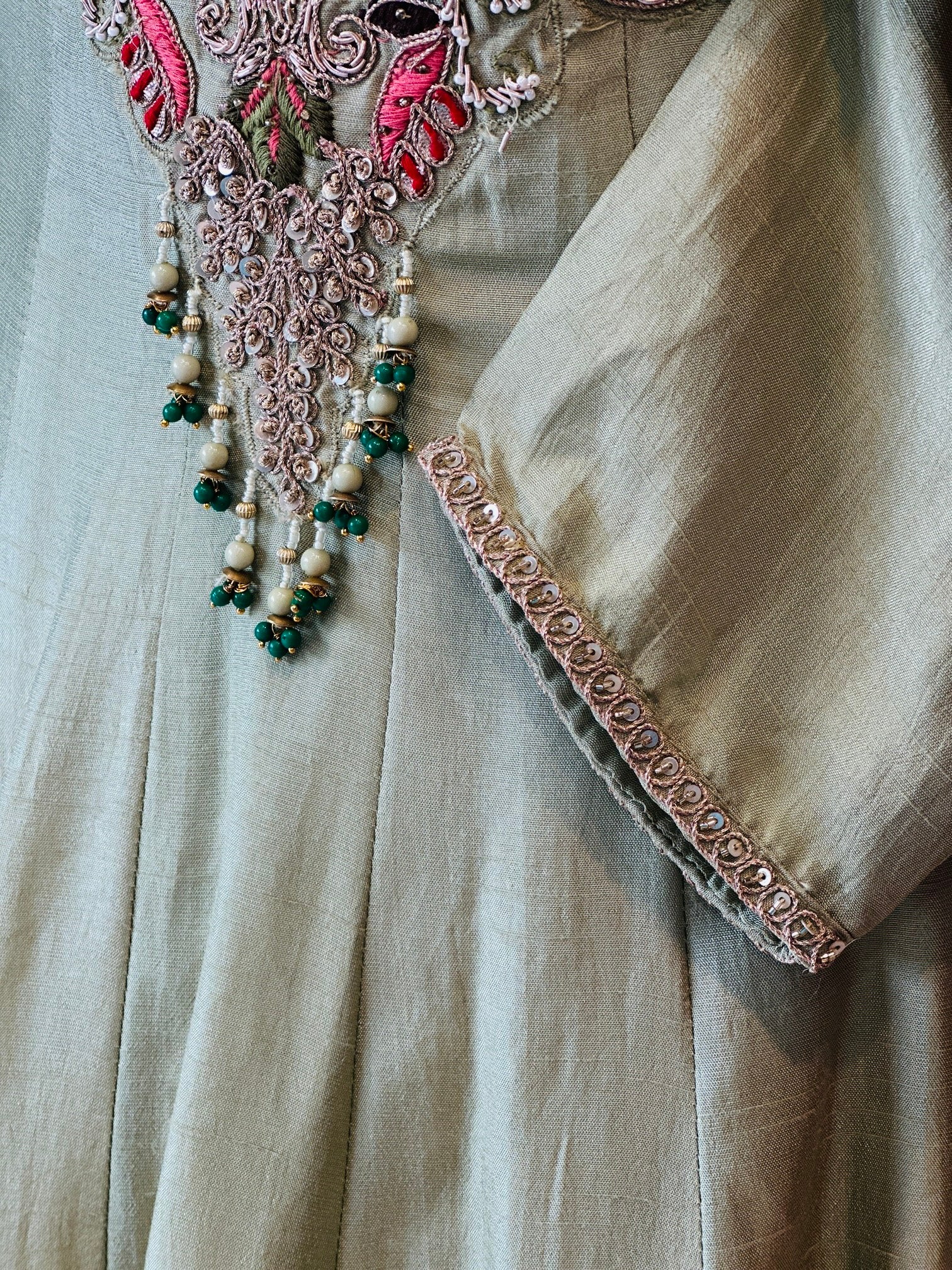 PREMIUM ZARDOSI HANDWORK ANARKALI SUIT