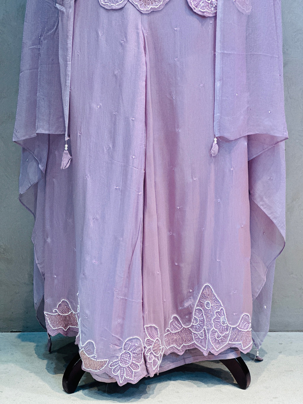 PREMIUM PLAZO SET WITH BEAUTIFUL HANDWORK
