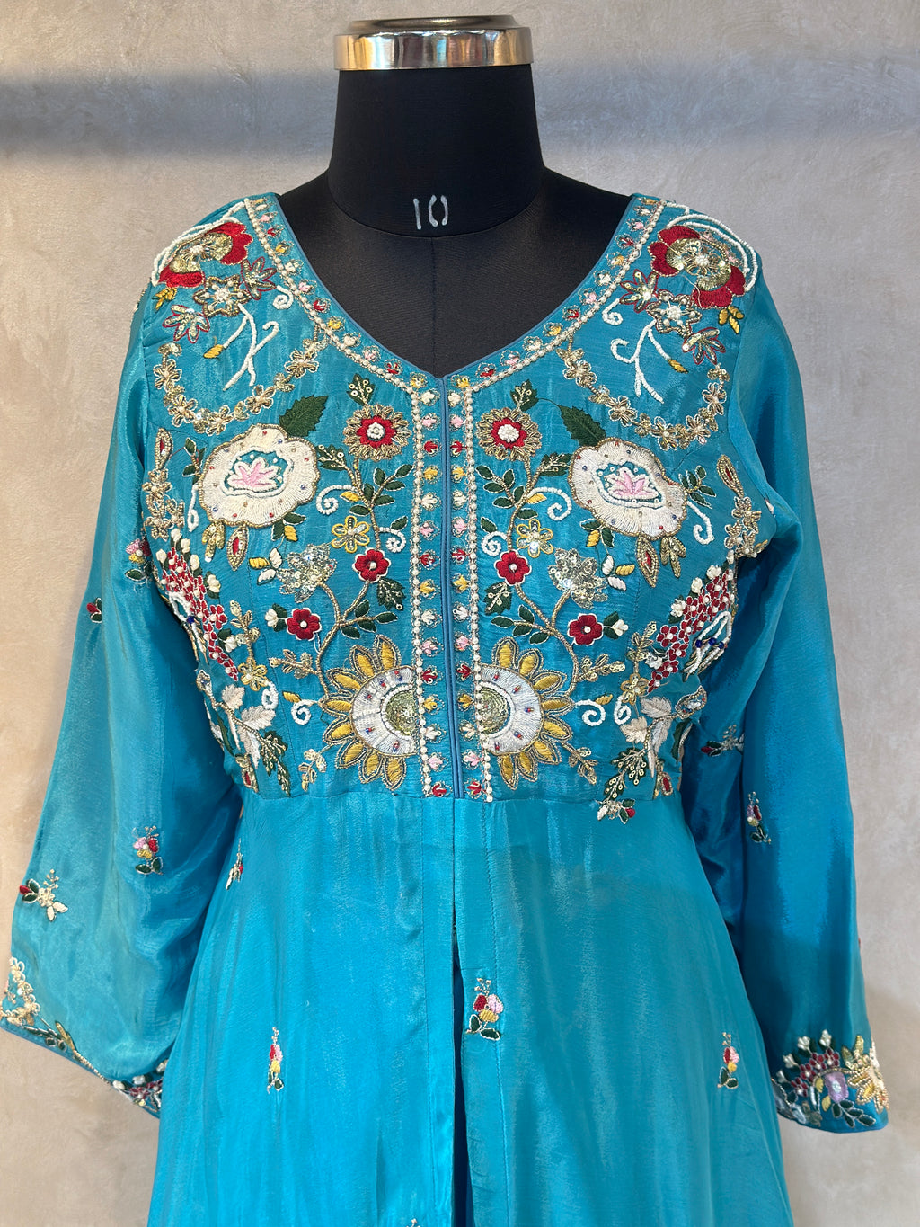 INDO-FUSION PEPLUM LEHNGA SET