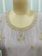 Ethereal Handwork Kurta Palazzo Set