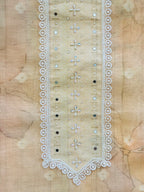 Classic Ethnic Handwork Unstitched Suit